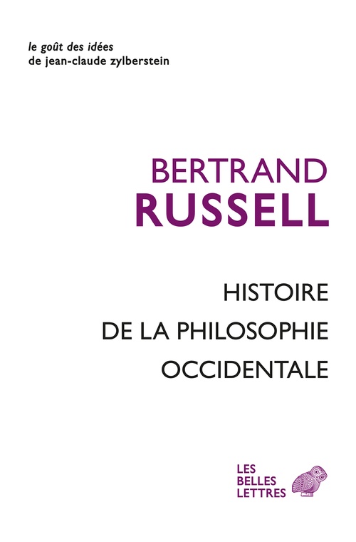 Couverture ebook de Histoire de la philosophie occidentale, de Bertrand Russell