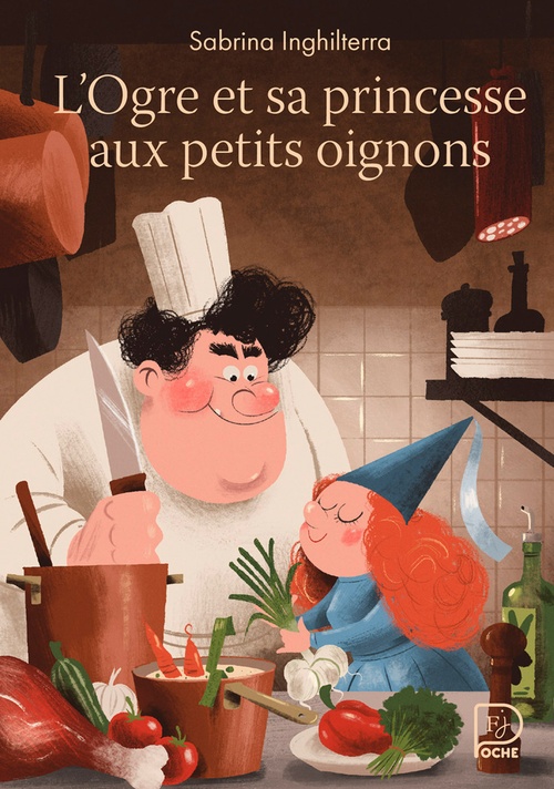 ebook cover of L'Ogre et sa princesse aux petits oignons, by Sabrina Inghilterra