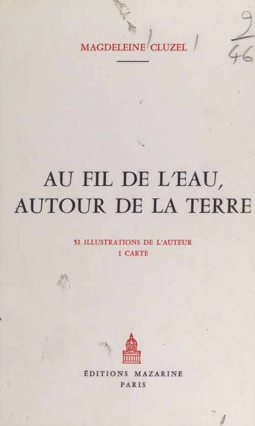 ebook cover of Au fil de l'eau, autour de la terre, by Magdeleine Cluzel