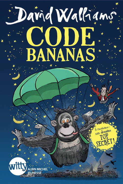 ebook cover of Code Bananas, by David Walliams