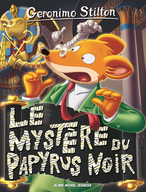 Couverture ebook de Le Mystère du papyrus noir, de Geronimo Stilton