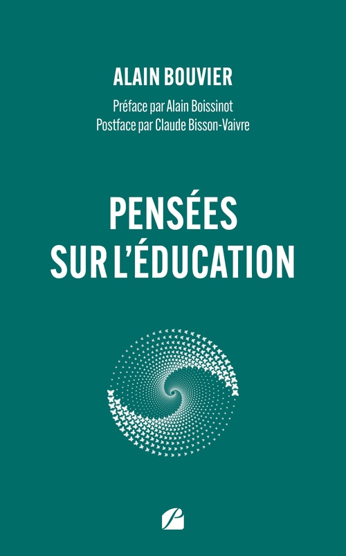 Couverture ebook de Pensées sur l'éducation, de Alain Bouvier