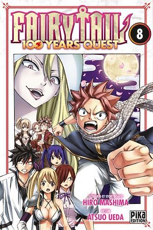 Couverture ebook de Fairy Tail - 100 Years Quest T08, de Atsuo Ueda