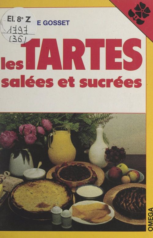 Couverture ebook de Les tartes, de Marie Gosset