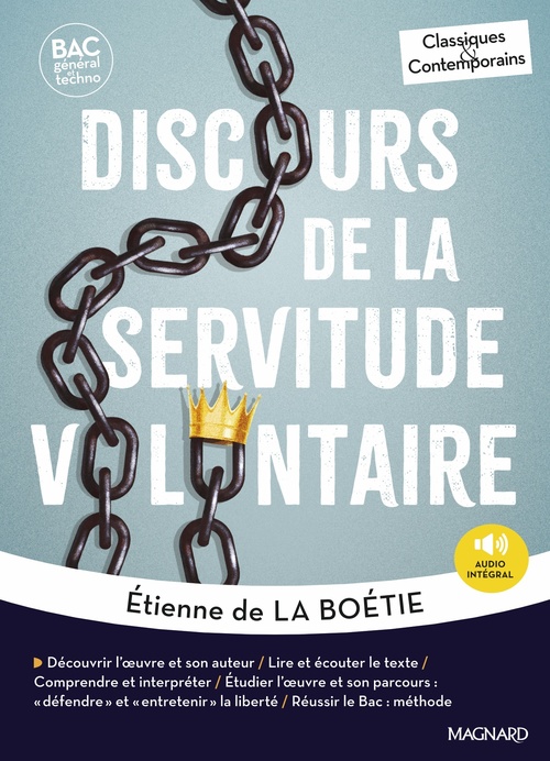 ebook cover of Discours de la servitude volontaire - Bac Français 1re 2026 - Classiques et Contemporains, by La Boétie