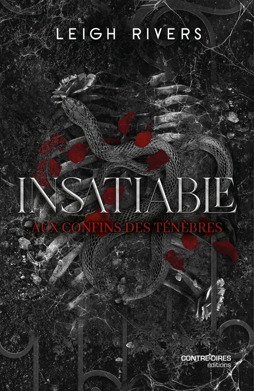 ebook cover of Insatiable - Tome 1 Aux confins de ténèbres, by Leigh Rivers