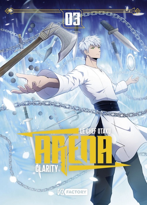 Couverture ebook de Arena - Tome 3, de Le Chef Otaku