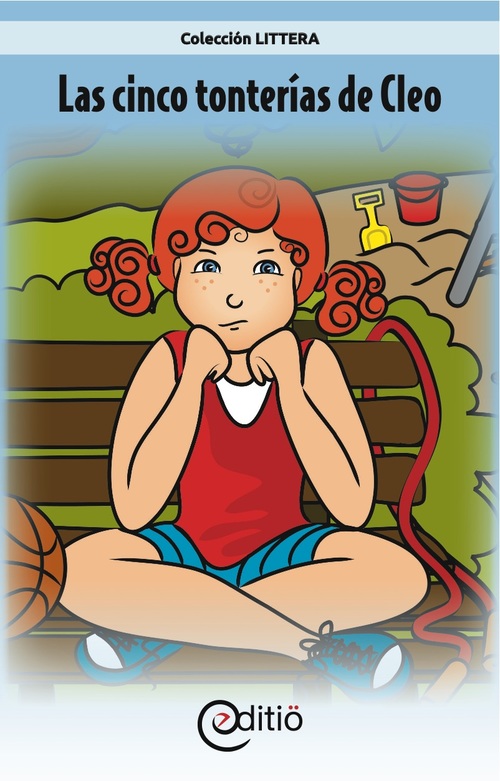 Couverture ebook de Las cinco tonterías de Cleo, de Claire St-Onge