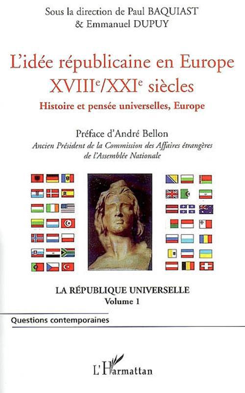 ebook cover of L'idée républicaine en Europe (XVIIIe-XXIe siècle), by Collectif