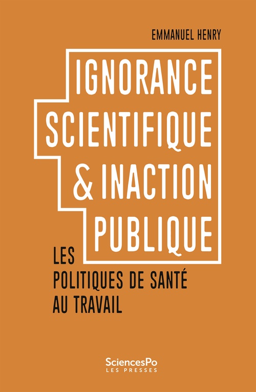 Couverture ebook de Ignorance scientifique et inaction publique, de Emmanuel Henry