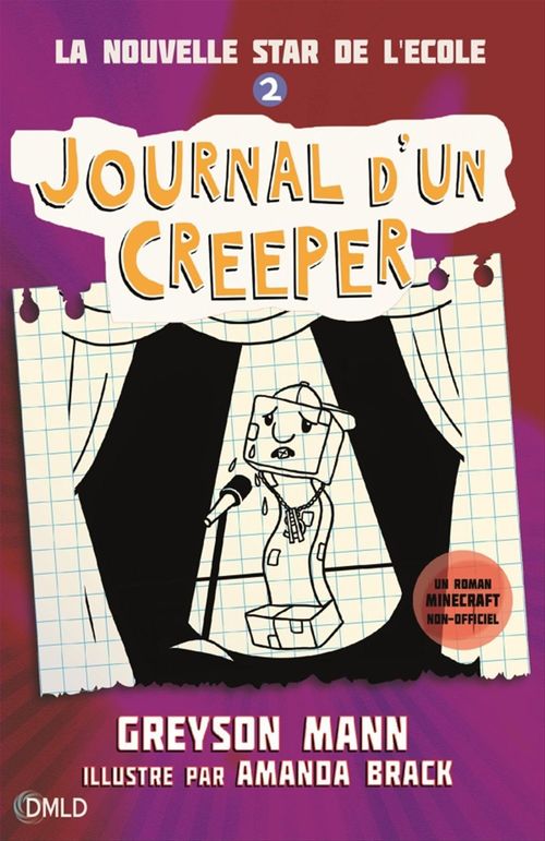 ebook cover of Journal d'un creeper T2, by Greyson Mann, Amanda Brack, Francois Nevo