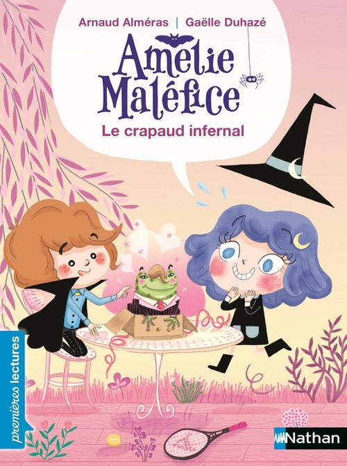 Couverture ebook de Amélie Maléfice - Le crapaud infernal, de Arnaud Alméras, Gaëlle Duhazé