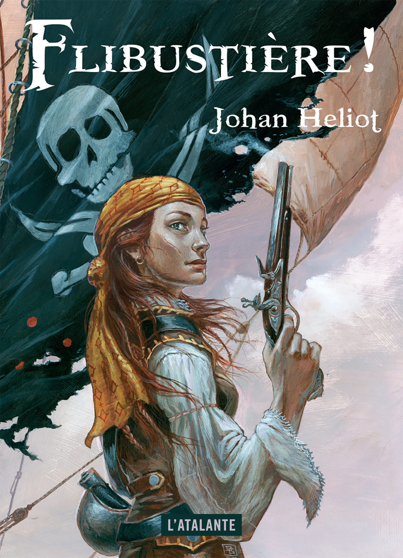 Couverture ebook de Flibustière !, de Johan Heliot