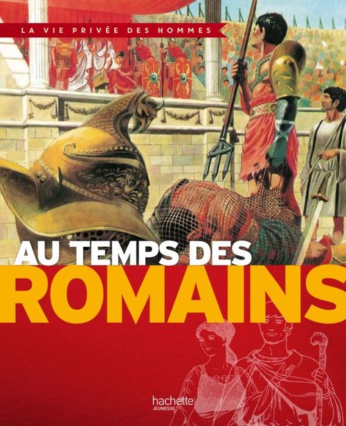 Couverture ebook de Au temps des Romains, de Pierre Miquel, Yves Cohat