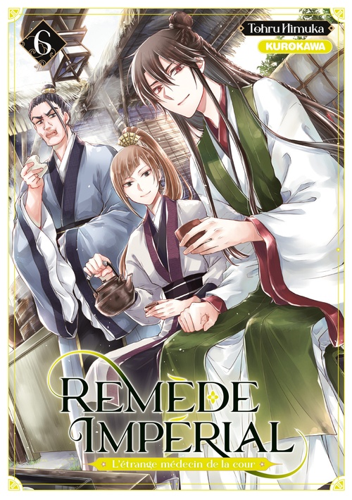 Couverture ebook de Remède Impérial - L'étrange médecin de la cour - tome 6, de Tohru Himuka