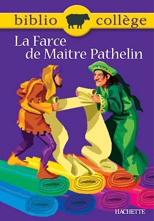 Couverture ebook de Bibliocollège - La Farce de Maître Pathelin, de Fanny Marin