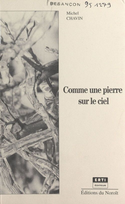 Couverture ebook de Comme une pierre sur le ciel : esquisses pour une vie, de Chavin