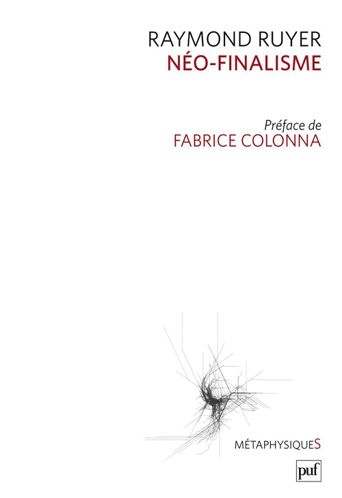 Couverture ebook de Néo-finalisme, de Raymond Ruyer