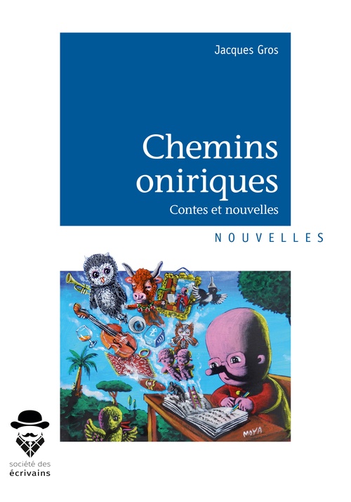 Couverture ebook de Chemins oniriques, de Jacques Gros