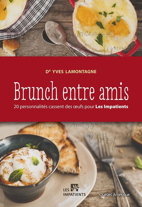 Couverture ebook de Brunch entre amis, de Yves Lamontagne
