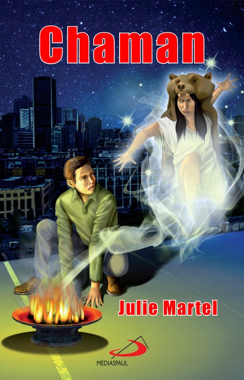 Couverture ebook de Chaman, de Julie Martel