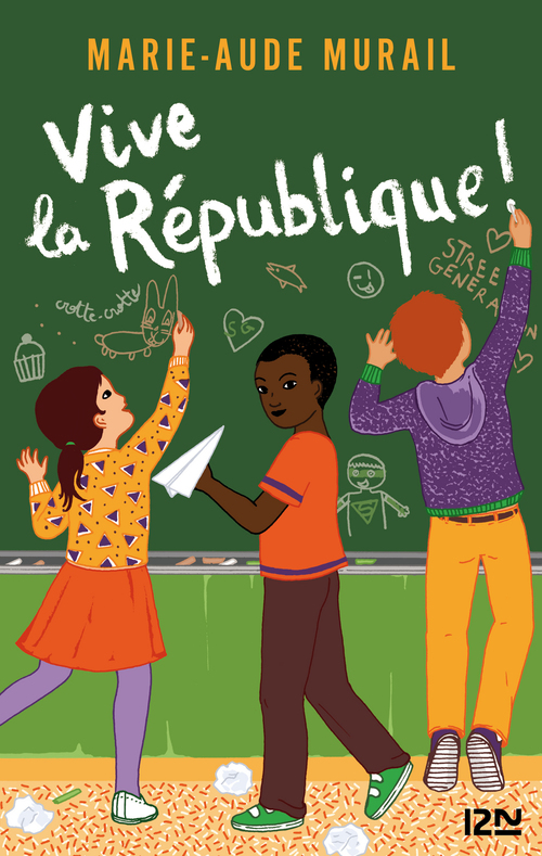 Couverture ebook de Vive la République !, de Marie aude Murail