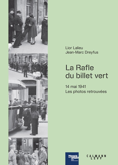 ebook cover of La rafle du « Billet vert », by Jean-Marc Dreyfus, Lior Lalieu