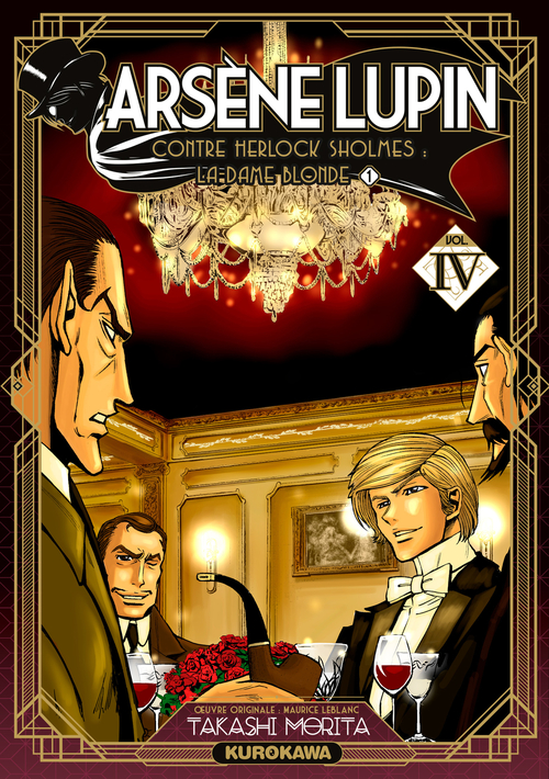 Couverture ebook de Arsène Lupin - Tome 04, de Maurice Leblanc