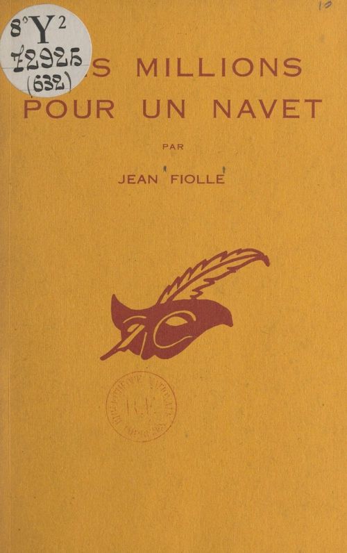 Couverture ebook de Des millions pour un navet, de Jean Fiolle