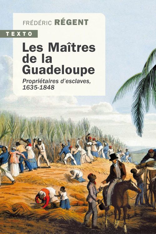 Couverture ebook de Les Maîtres de la Guadeloupe, de Frédéric Régent