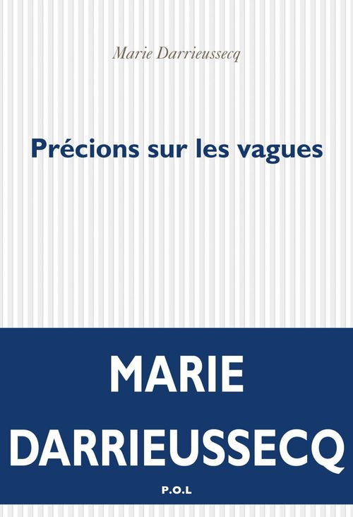 ebook cover of Précisions sur les vagues, by Marie Darrieussecq