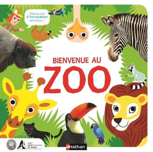 Couverture ebook de Bienvenue au zoo, de François-Gilles Grandin, Elizabeth Quertier