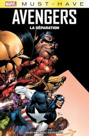ebook cover of Best of Marvel (Must-Have) : Avengers - La séparation, by BrianMichael Bendis