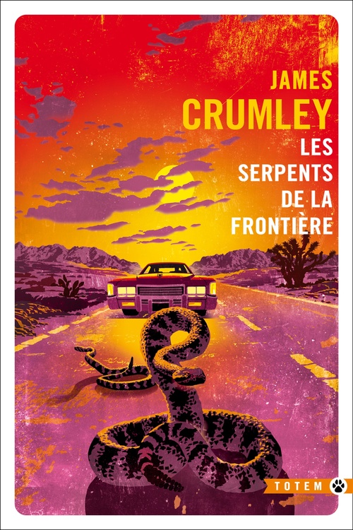 ebook cover of Les serpents de la frontière, by James Crumley