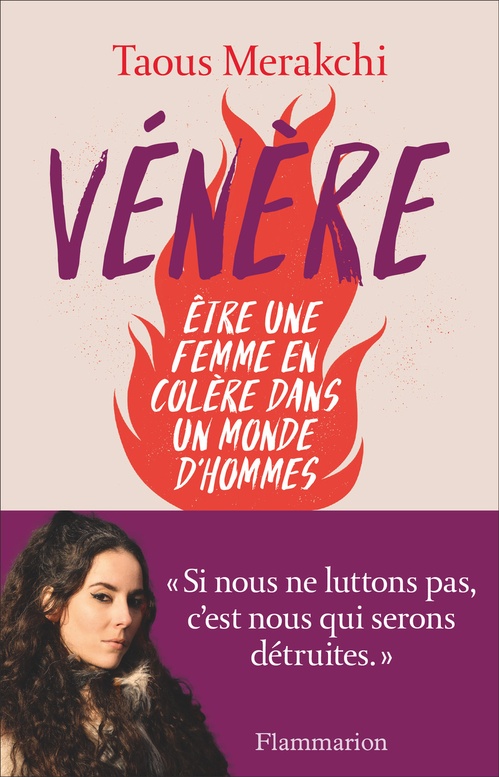 Couverture ebook de Vénère. Être une femme en colère dans un monde d'homme, de Taous Merakchi