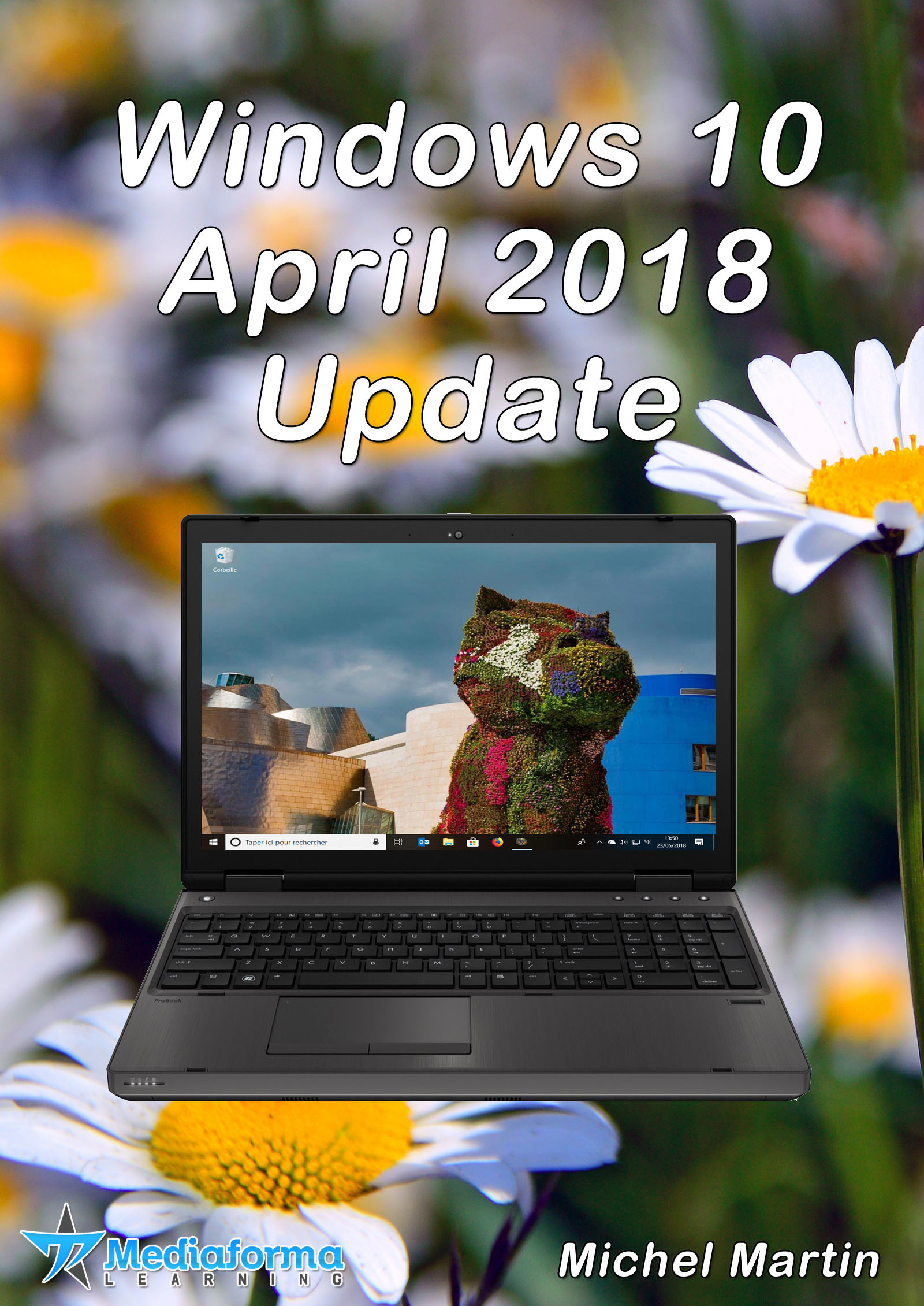 Couverture ebook de Windows 10 April 2018 Update, de Mediaforma Michel Martin