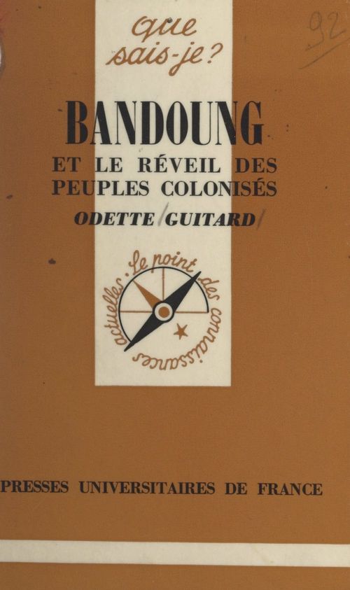 ebook cover of Bandoung, by Odette Guitard