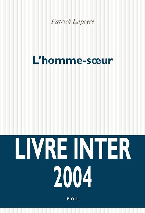 ebook cover of L'Homme-soeur, by Patrick Lapeyre