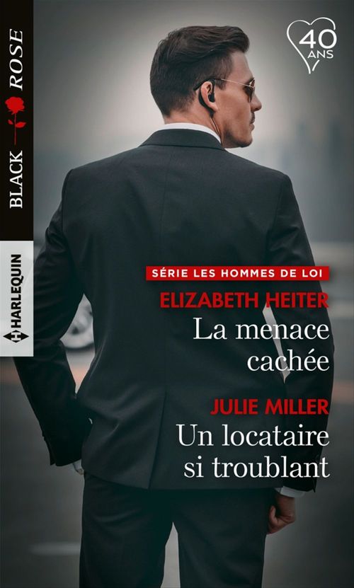 Couverture ebook de La menace cachée - Un locataire si troublant, de Elizabeth Heiter, Julie Miller