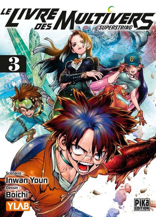 Couverture ebook de Le Livre des Multivers T03, de Boichi