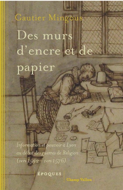 ebook cover of Des murs d'encre et de papier, by Gautier Mingous