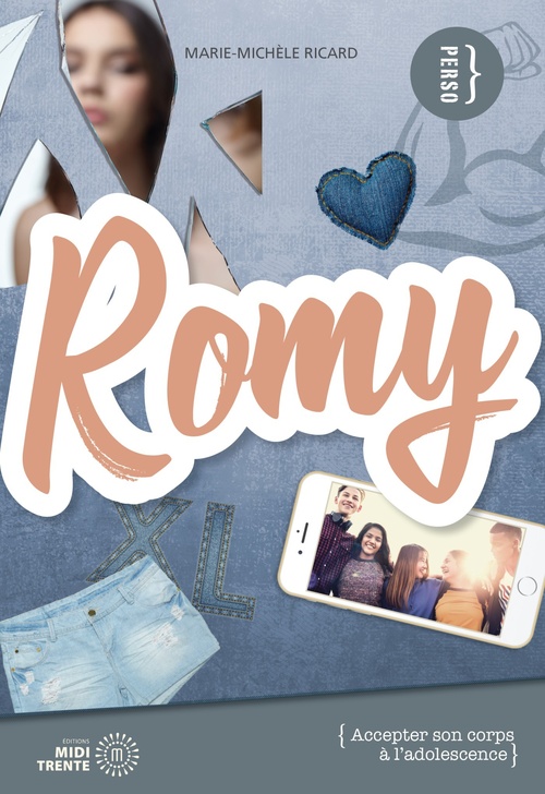 ebook cover of Romy: Accepter son corps à l'adolescence, by Marie-Michèle Ricard
