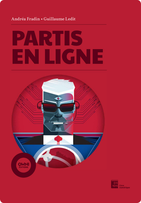 ebook cover of Partis en ligne, by Andréa Fradin, Guillaume Ledit