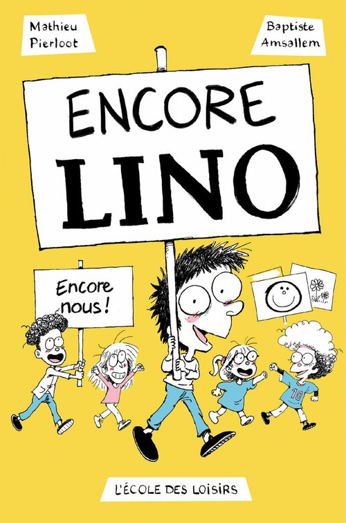 ebook cover of Encore Lino, by Mathieu Pierloot, Baptiste Amsallem