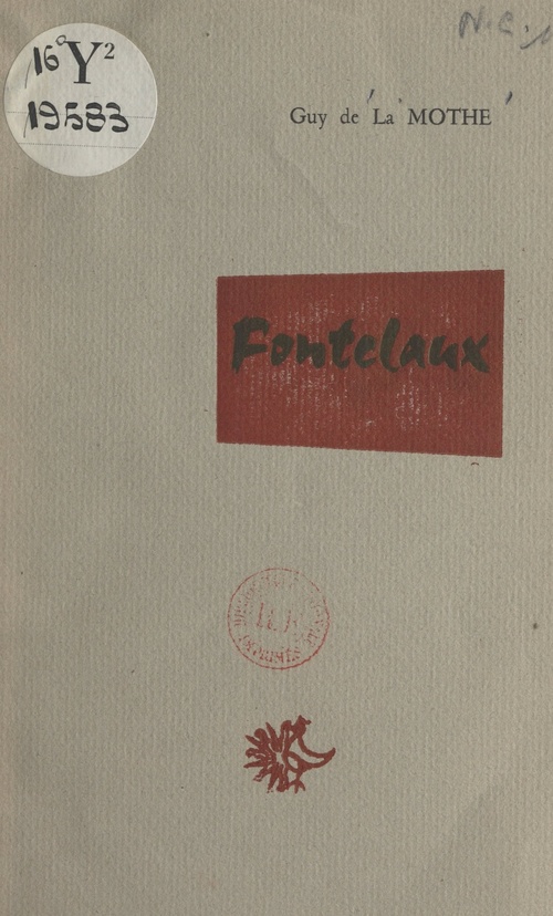 ebook cover of Fontclaux, by Guy De La Mothe