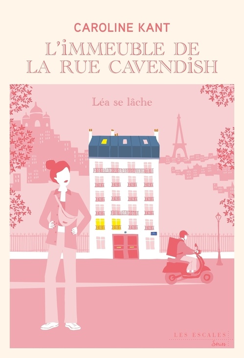 Couverture ebook de L'immeuble de la rue Cavendish - Tome 5 Léa se lâche, de Caroline Kant