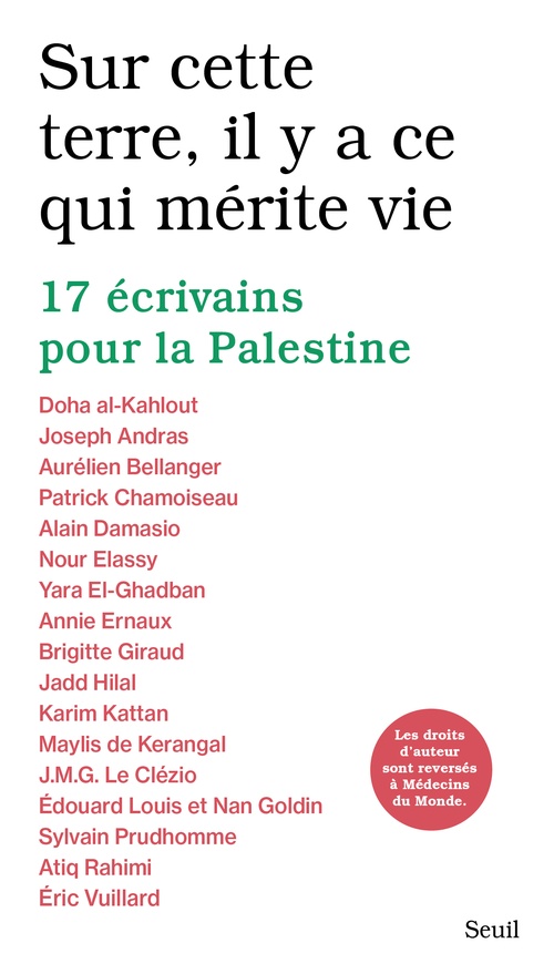 Couverture ebook de Sur cette terre, il y a ce qui mérite vie, de Collectif