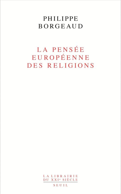 Couverture ebook de La Pensée européenne des religions, de Philippe Borgeaud