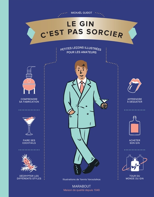 ebook cover of Le Gin C'est pas sorcier, by Mickaël Guidot