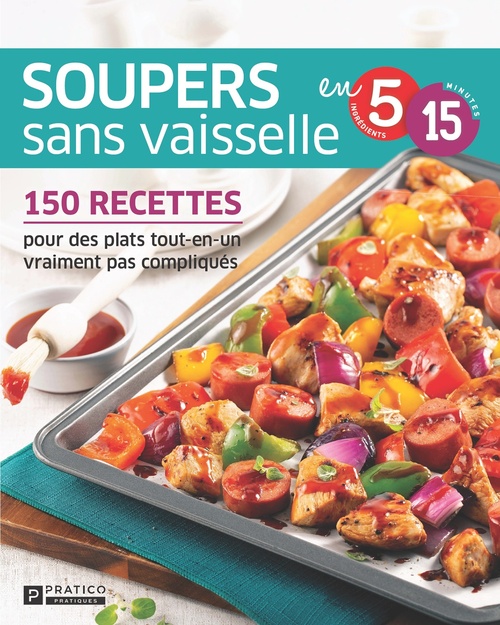 ebook cover of Soupers sans vaisselle, by Pratico Edition Pratico Edition